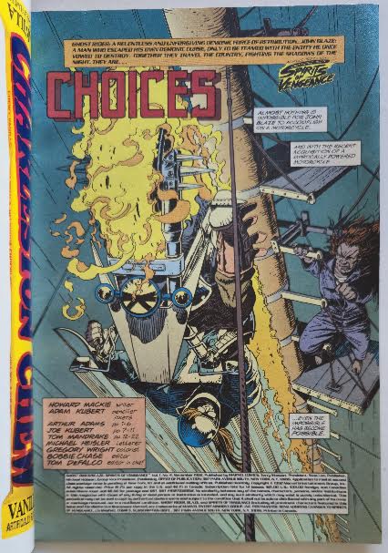 Ghost Rider/Blaze: Spirits Of Vengeance #4 (1992) Vintage Comic