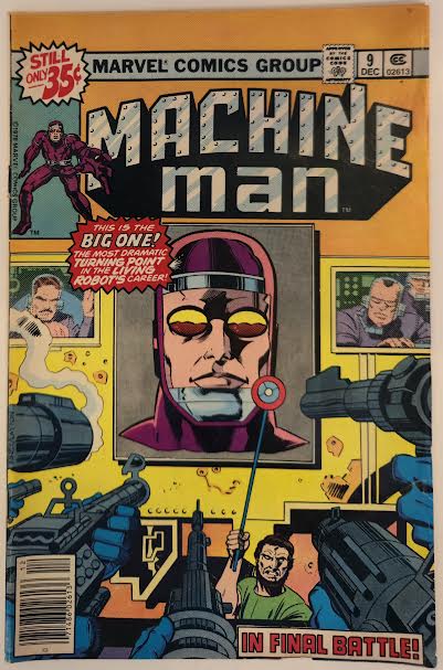 Machine Man #9 1978 VG-FN Vintage Comic