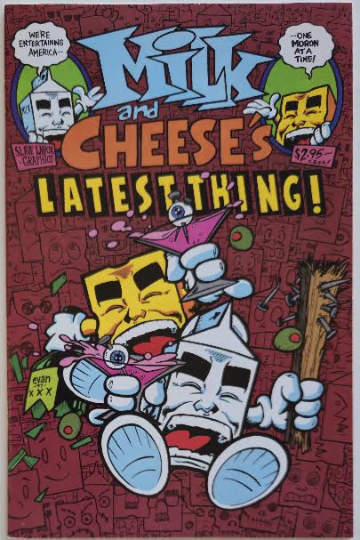 Milk and Cheese #7 Fourth Printing (1997) Vintage Comic