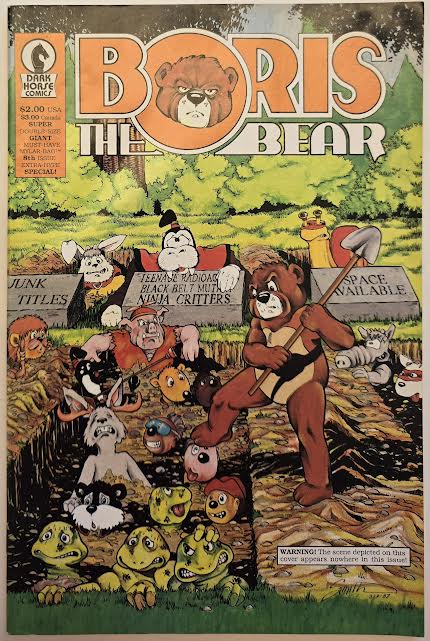 Boris the Bear #8 1986 VG-FN Vintage Comic