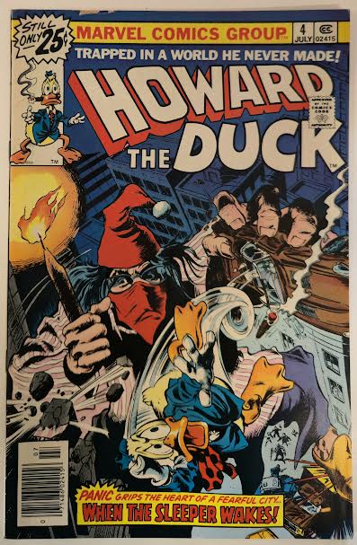 Howard the Duck #4 1976 VG-FN Vintage Comic