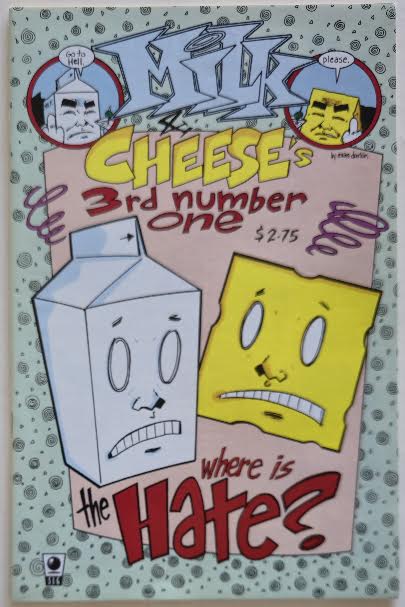 Milk and Cheese #3 Fourth Printing (1996) Vintage Comic