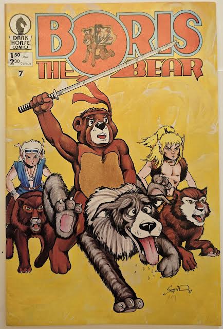 Boris the Bear #7 1986 VF Vintage Comic