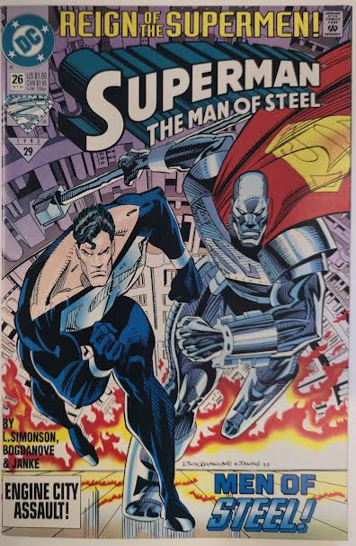 Superman: The Man of Steel #26 1993 NM Vintage Comic