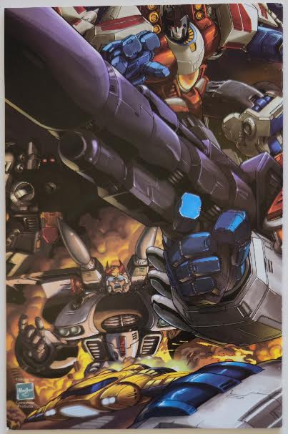 The Transformers: The War Within #1 Tri-Fold Wraparound Cover 2002