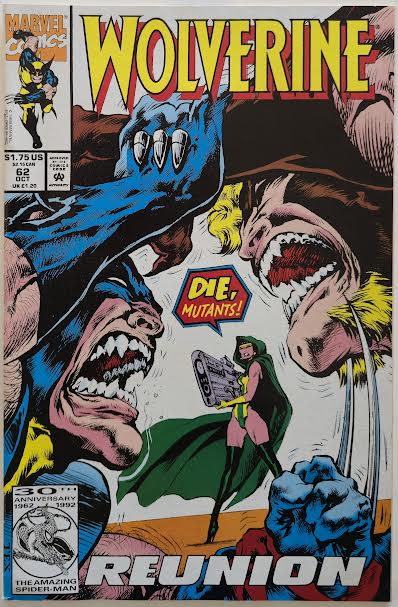 Wolverine #62 1992 VF-NM Vintage Comic Book