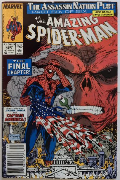 Amazing Spider-Man #325 1989 FN Vintage Comic
