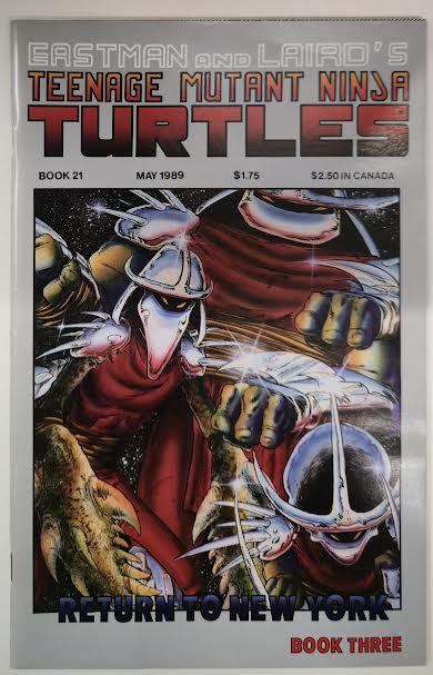 Teenage Mutant Ninja Turtles #21 1989 VG-FN Vintage Comic