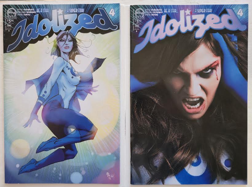 Idolized #4 2012 A-B Variant 2-Pack Comics