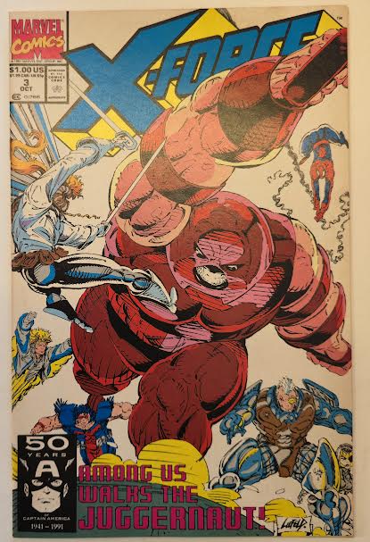 X-Force #3 1991 NM Vintage Comic