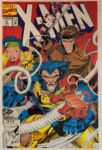 X-Men #4 1991 NM Vintage Comic