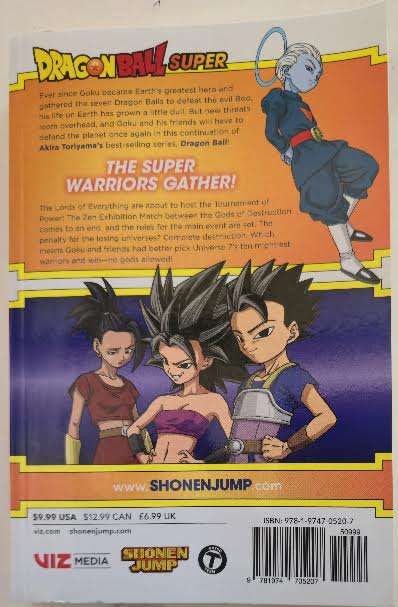 Dragon Ball Super, Vol. 6: The Super Warriors Gather! 2015 (Pre-Owned)