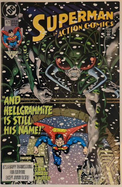 Action Comics #673 1991 NM Vintage Comic