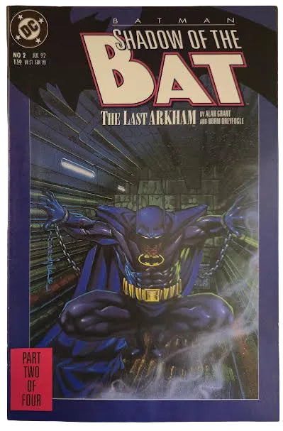 Batman: Shadow of the Bat - The Last Arkham #1-4 1992 NM Vintage Comic Set