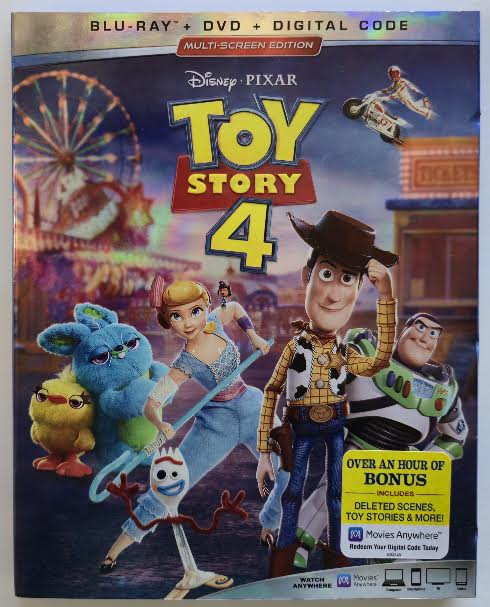 Disney Pixar Toy Story 4 Multi-Screen Edition Blu-Ray DVD 2019 (Pre-Owned)