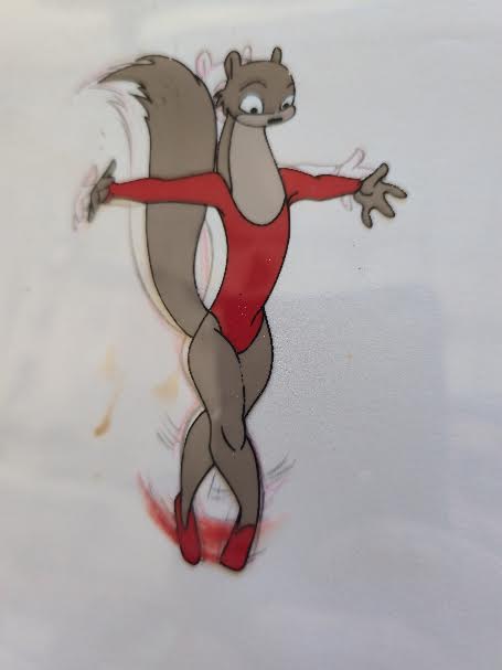 Tatyana Tushenko Animalympics 1980 Animation Cell