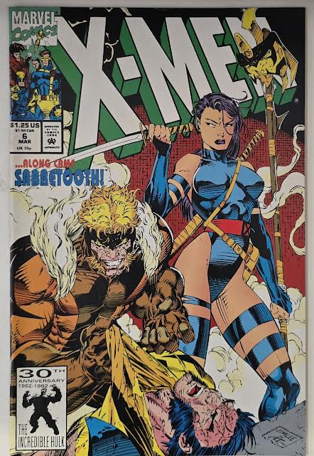 X-Men #6 1992 Marvel Comics NM Vintage Comic