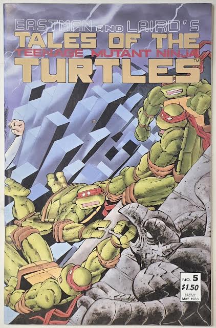 Tales of the Teenage Mutant Ninja Turtles #5 1988 VG First Printing Vintage Comic