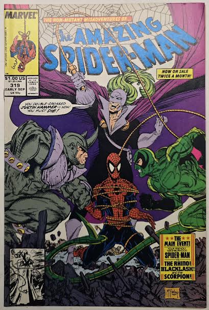 Amazing Spider-Man #319 1989 FN-VF Vintage Comic