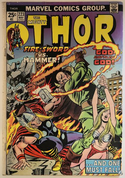 The Mighty Thor Vintage Mighty Two Pack #232 and 223 1974 VG