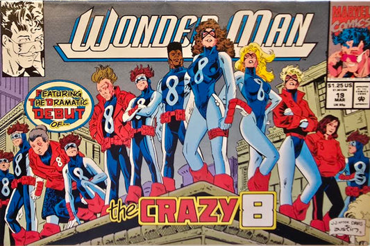 Wonder Man #19 Panoramic Cover VF-NM 1993
