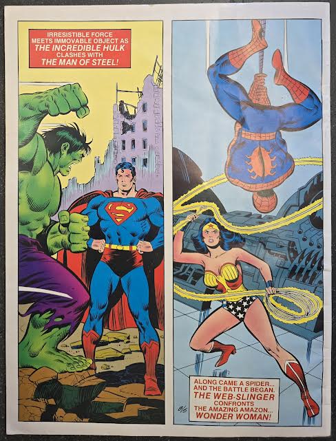 Marvel Treasury Edition featuring Superman and Spider-Man #28 FN-VF 1981