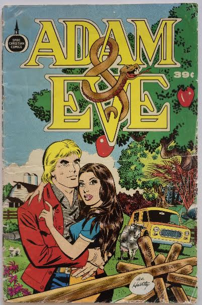 Spire Christian Comics Adam and Eve 1975 Vintage Comic