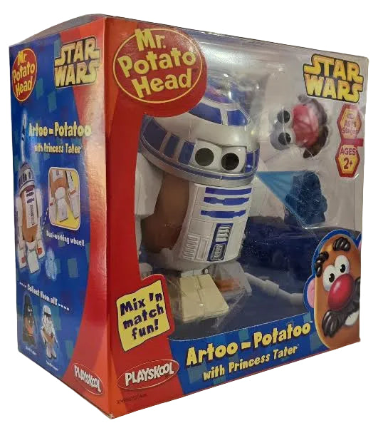 Mr. Potato Head Star Wars Artoo-Patatoo with Princess Tater 2006 Vintage Toy