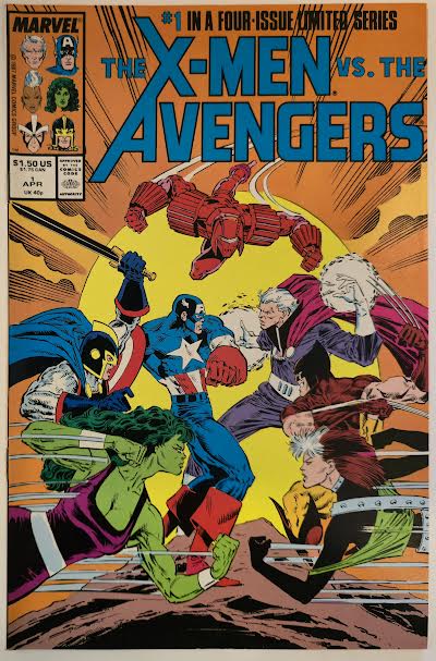 X-Men vs The Avengers #1 1987 NM Vintage Comic