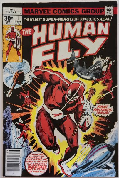 Human Fly #1 1977 Vintage Comic
