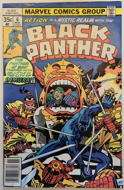 Black Panther #6 1977 FN-VF Vintage Comic