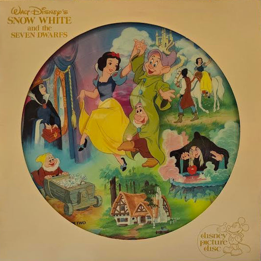 Snow White And The Seven Dwarfs Original Motion Picture Soundtrack Disney Color Picture Disc 1980