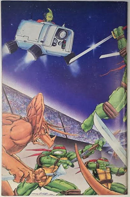 Teenage Mutant Ninja Turtles #6 1988 VF Second Printing Vintage Comic