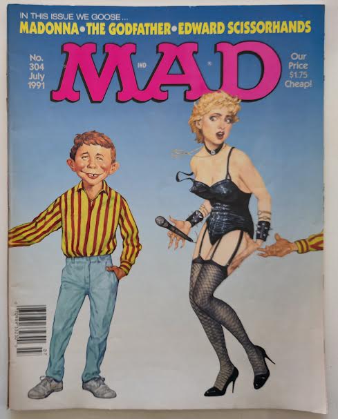 Mad Magazine #304 1991 Vintage Comic
