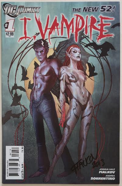 I Vampire #1 (2011) Joshua Hale Fialkov Autographed