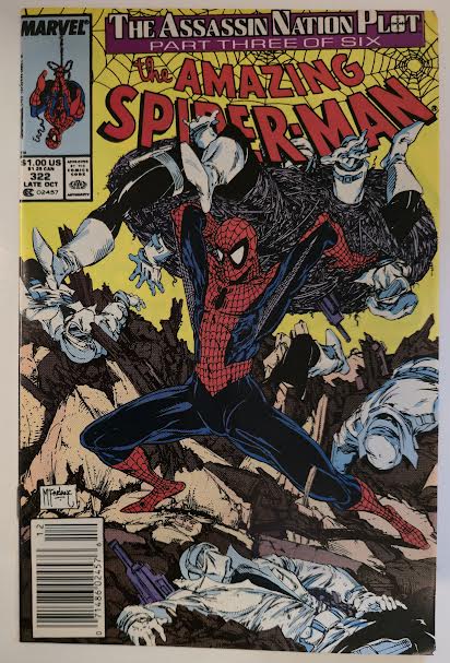 Amazing Spider-Man #322 1989 NM Vintage Comic