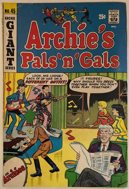 Archie's Pals 'n' Gals #45 1968 VG Vi
