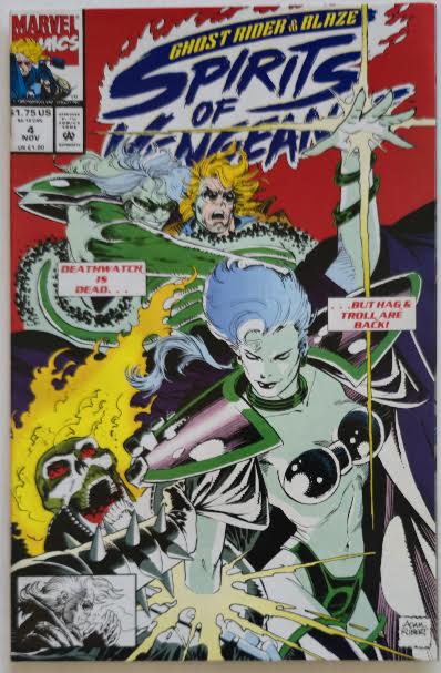 Ghost Rider/Blaze: Spirits Of Vengeance #4 (1992) Vintage Comic