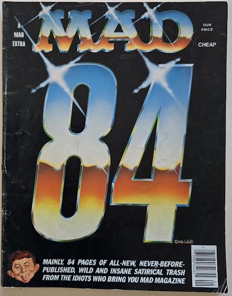 Mad 84 1984 Vintage Magazine
