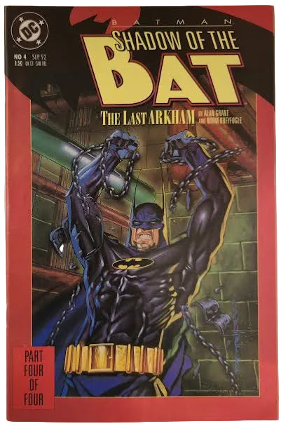 Batman: Shadow of the Bat - The Last Arkham #1-4 1992 NM Vintage Comic Set