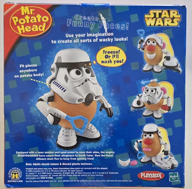 Mr. Potato Head Star Wars Spudtrooper 2005 Playskool Vintage Toy