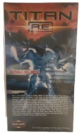 Titan A.E. 2002 Drej Alien All-Plastic Assembly Model Kit by Polar Lights