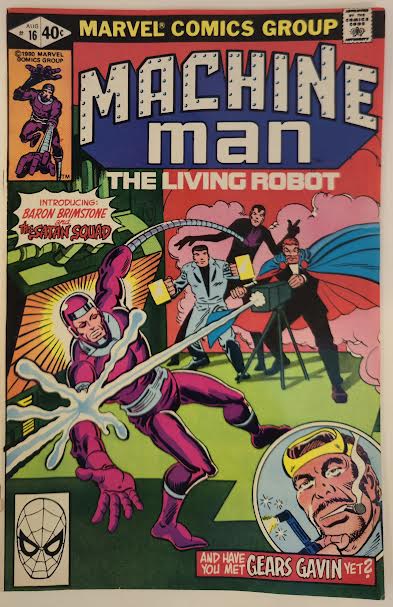 Machine Man #16 1980 VG-FN Vintage Comic