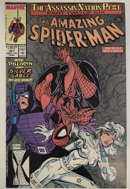 Amazing Spider-Man #321 1989 NM Vintage Comic