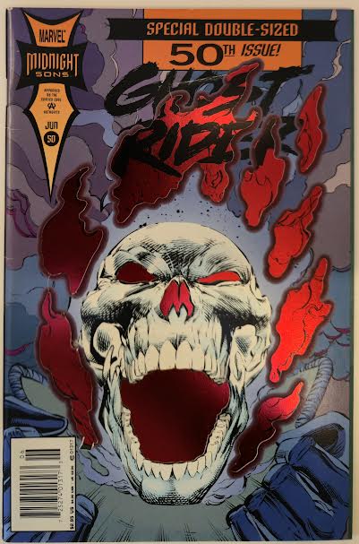 Ghost Rider #50 1994 GD-VF Die-Cut Vintage Comic