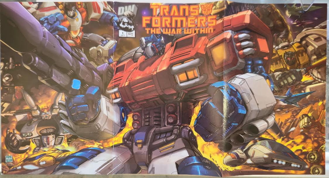 The Transformers: The War Within #1 Tri-Fold Wraparound Cover 2002