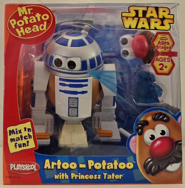 Mr. Potato Head Star Wars Artoo-Patatoo with Princess Tater 2006 Vintage Toy