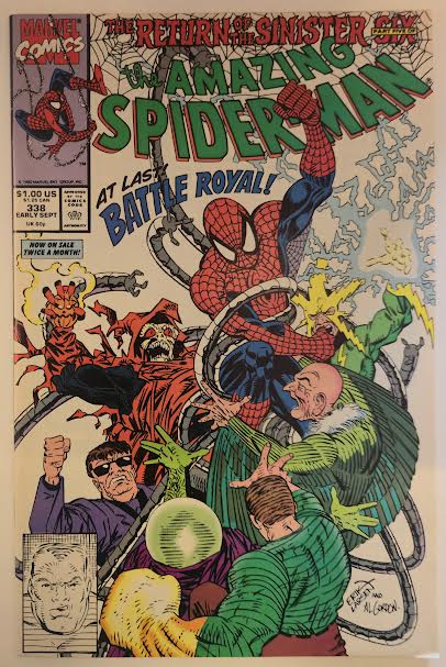 Amazing Spider-Man #338 1990 VF-NM Vintage Comic