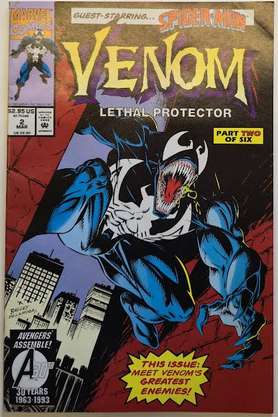 VENOM: LETHAL PROTECTOR #2 1993 GD Vintage Comic