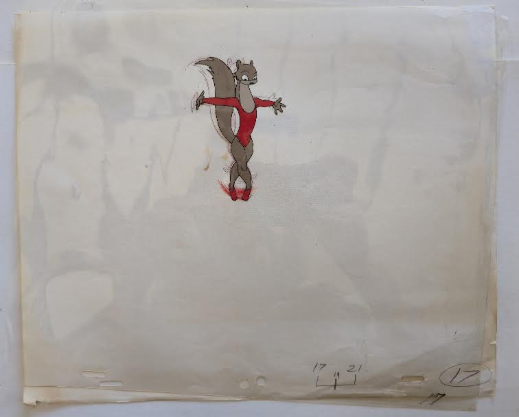 Tatyana Tushenko Animalympics 1980 Animation Cell